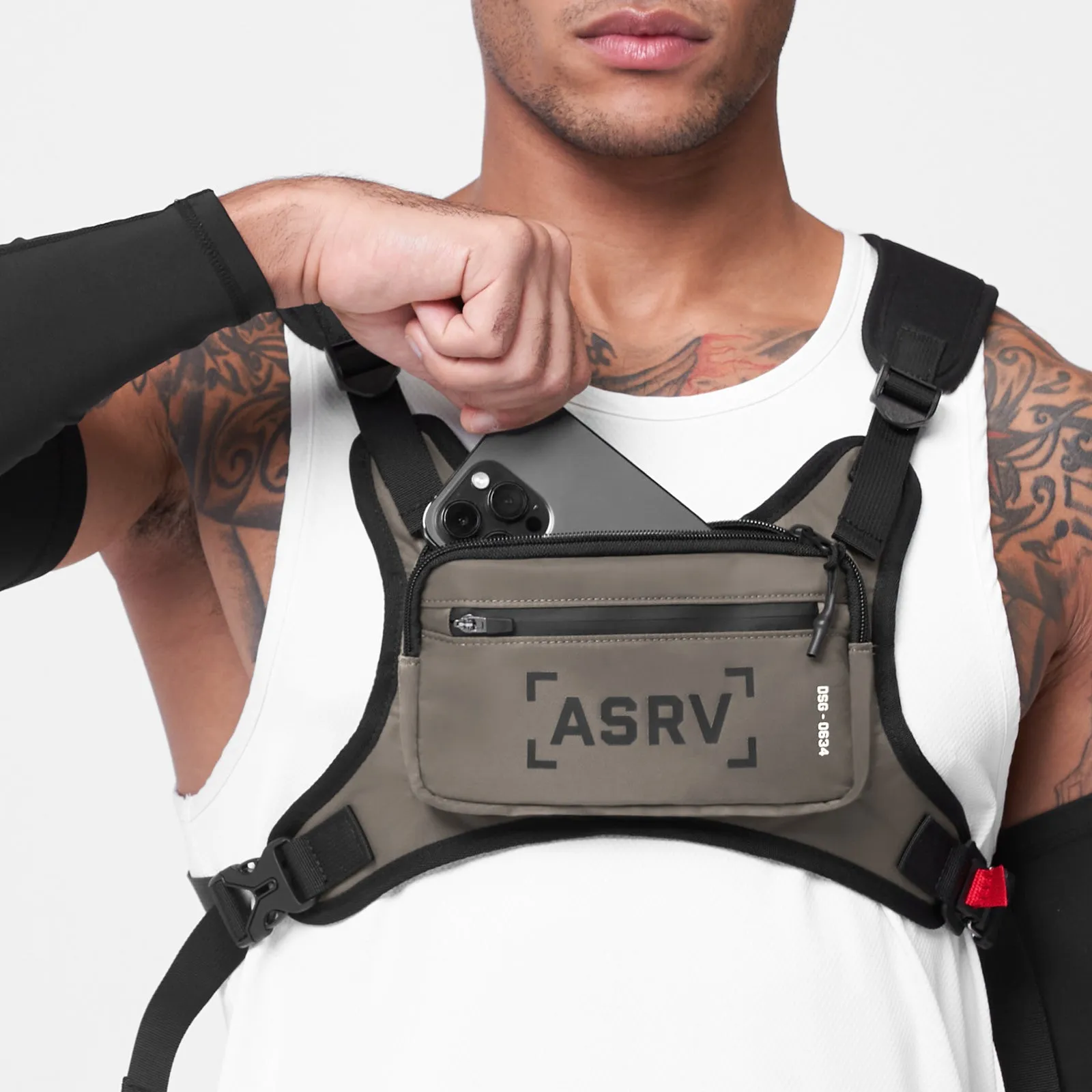 0634. Conditioning Chest Pack - Deep Taupe