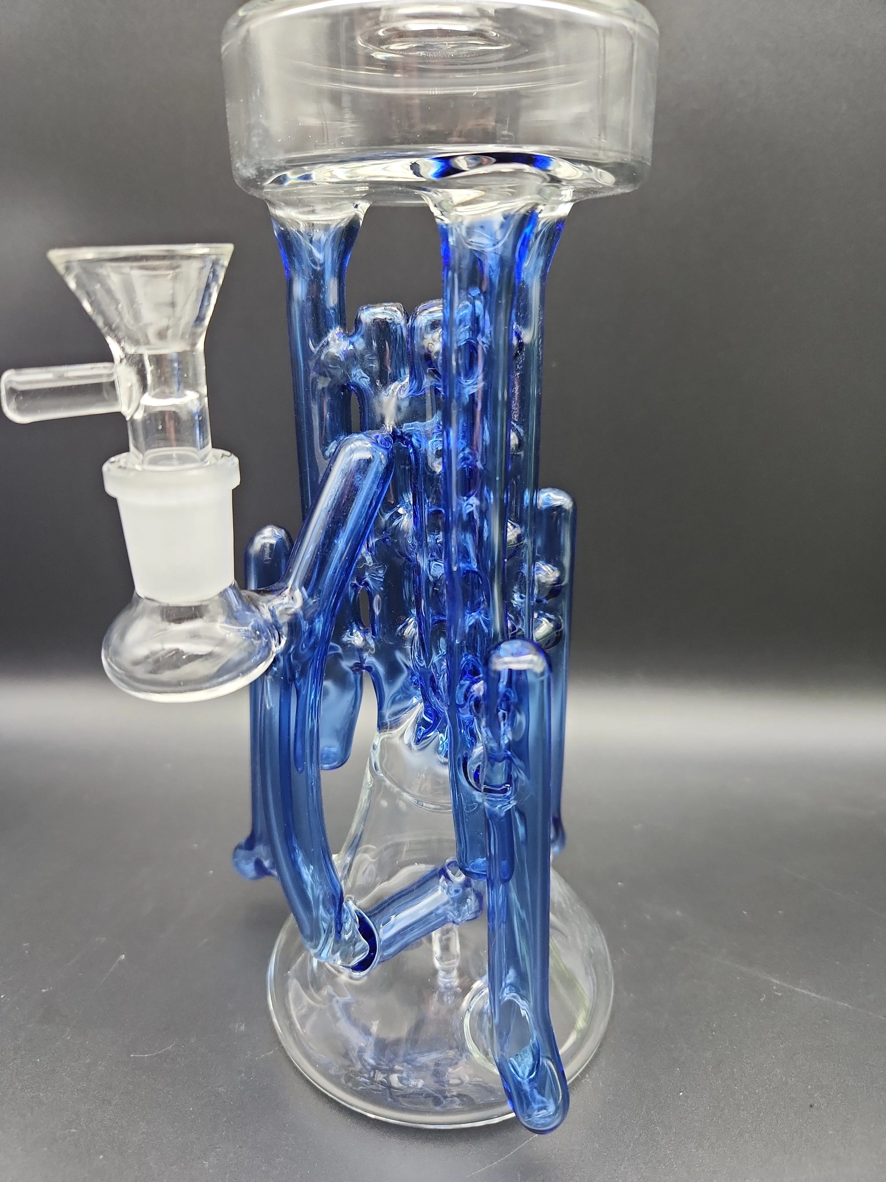 12 Swiss Pillars Recycler Water Pipe