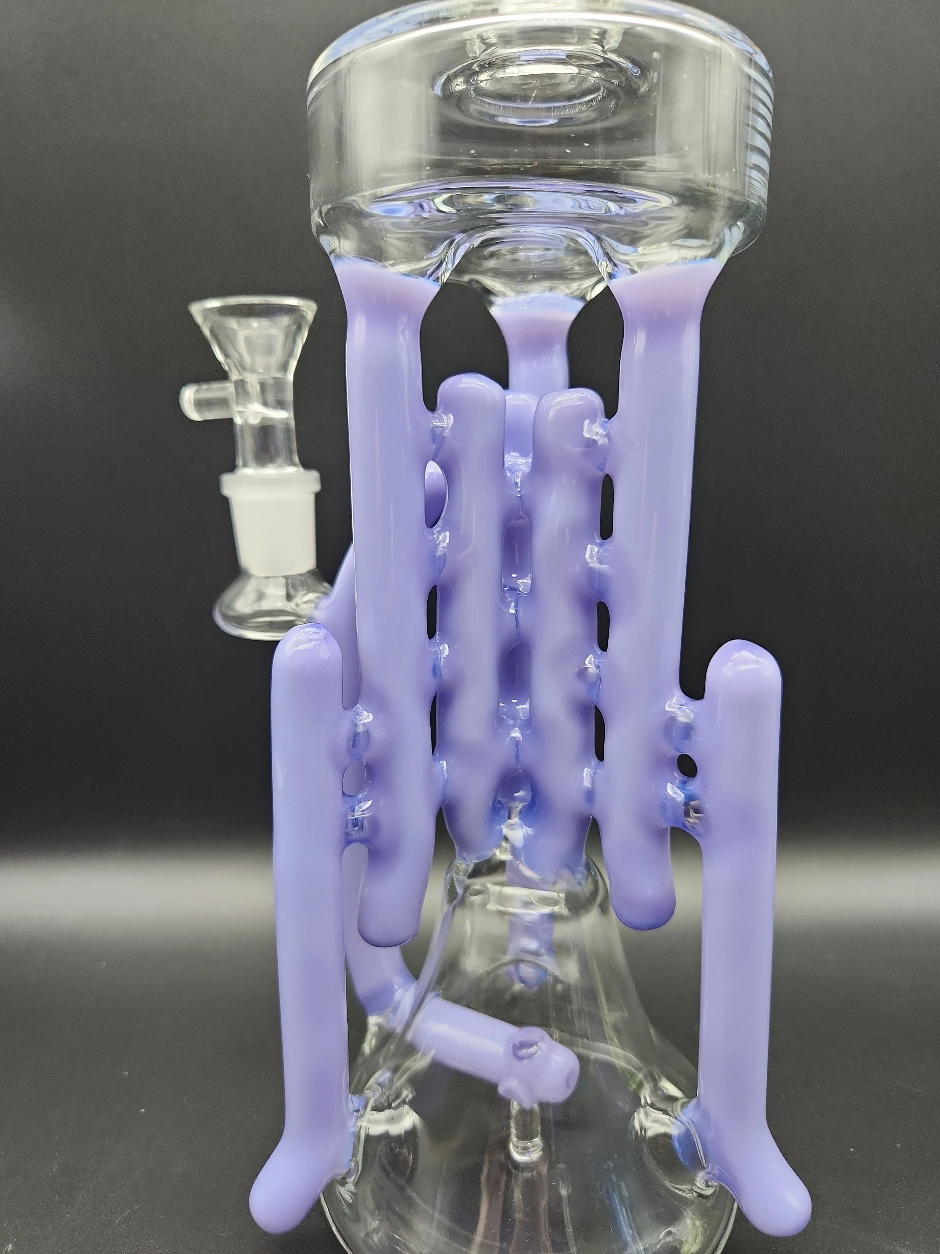 12 Swiss Pillars Recycler Water Pipe