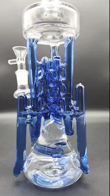 12 Swiss Pillars Recycler Water Pipe