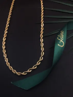 18” Tarnish Resistant Rope Chain 3 mm 18” Tarnish Resistant Rope Chain 3 mm