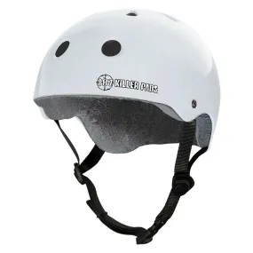 187 Pro Skate With Sweatsaver Liner Helmet - White 187 Pro Skate With Sweatsaver Liner Helmet - White
