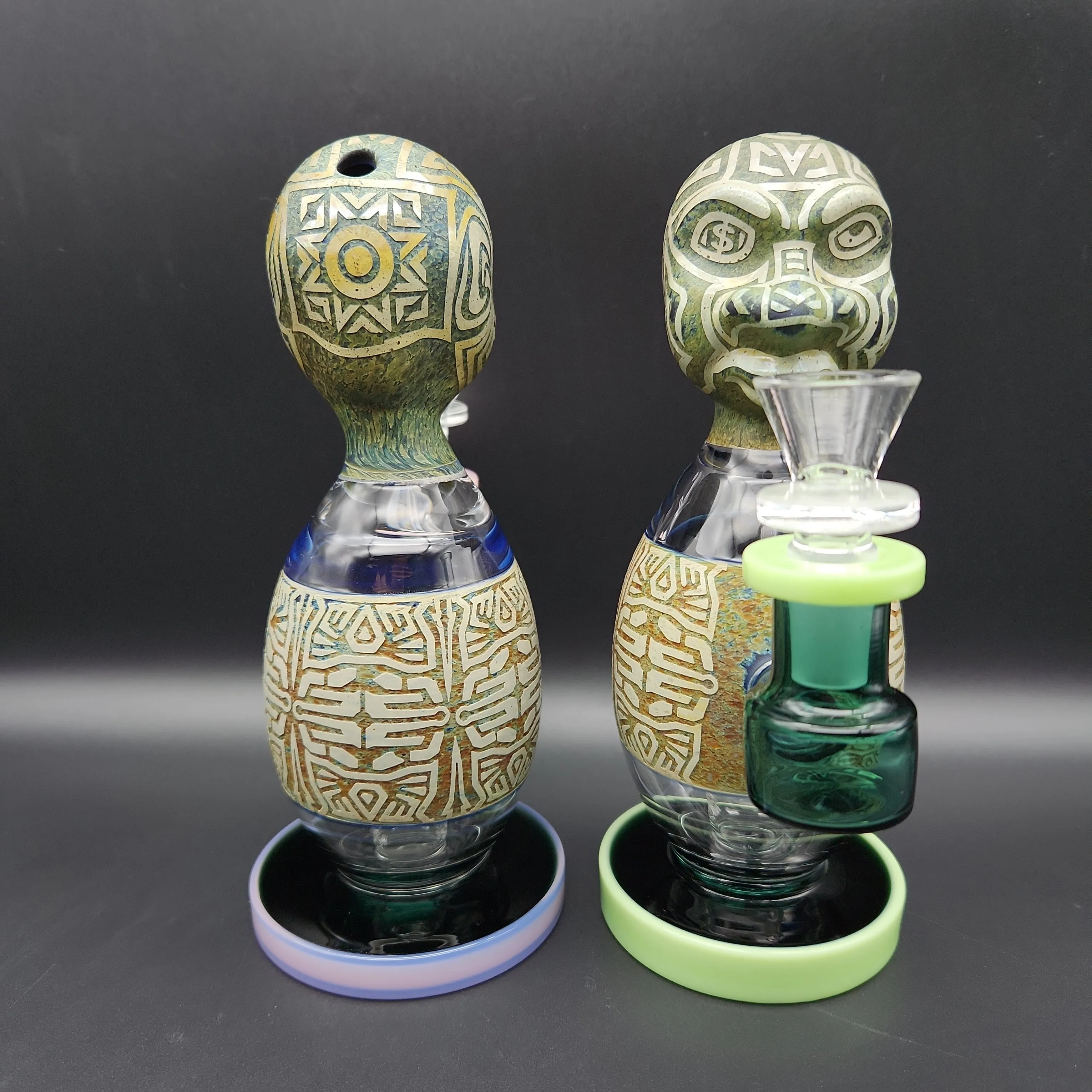 7 Aztec Egg Body Water Pipe