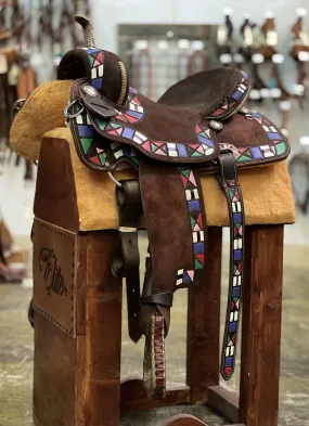 Alamo Saddlery 14.5'' Aztec Barrel Alamo Saddlery 14.5'' Aztec Barrel