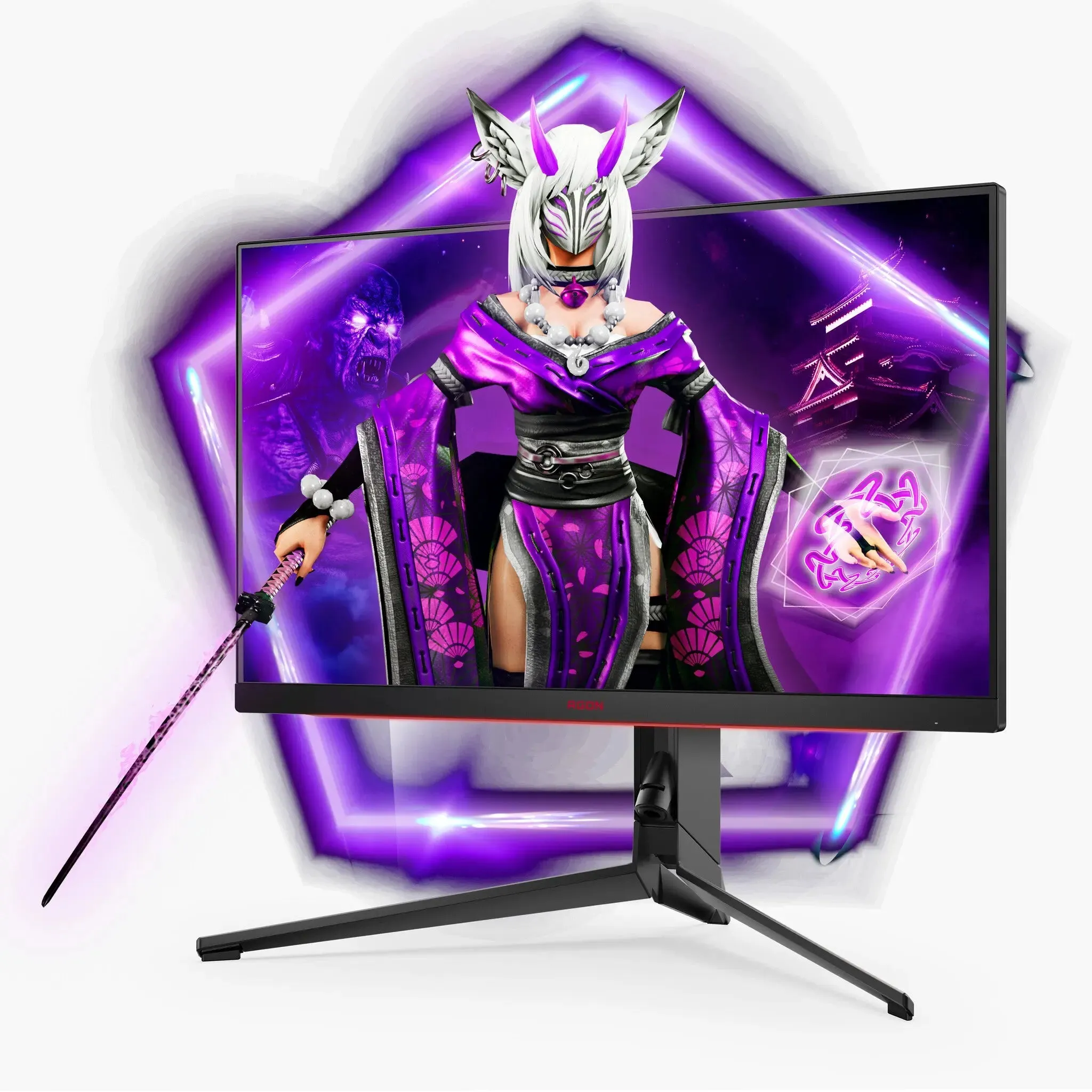 AOC AGON PRO- AG274QG 27" Gaming Monitor- QHD- 240Hz- 1ms - G-SYNC Ultimate- IPS - HDR600- Height Adjustable