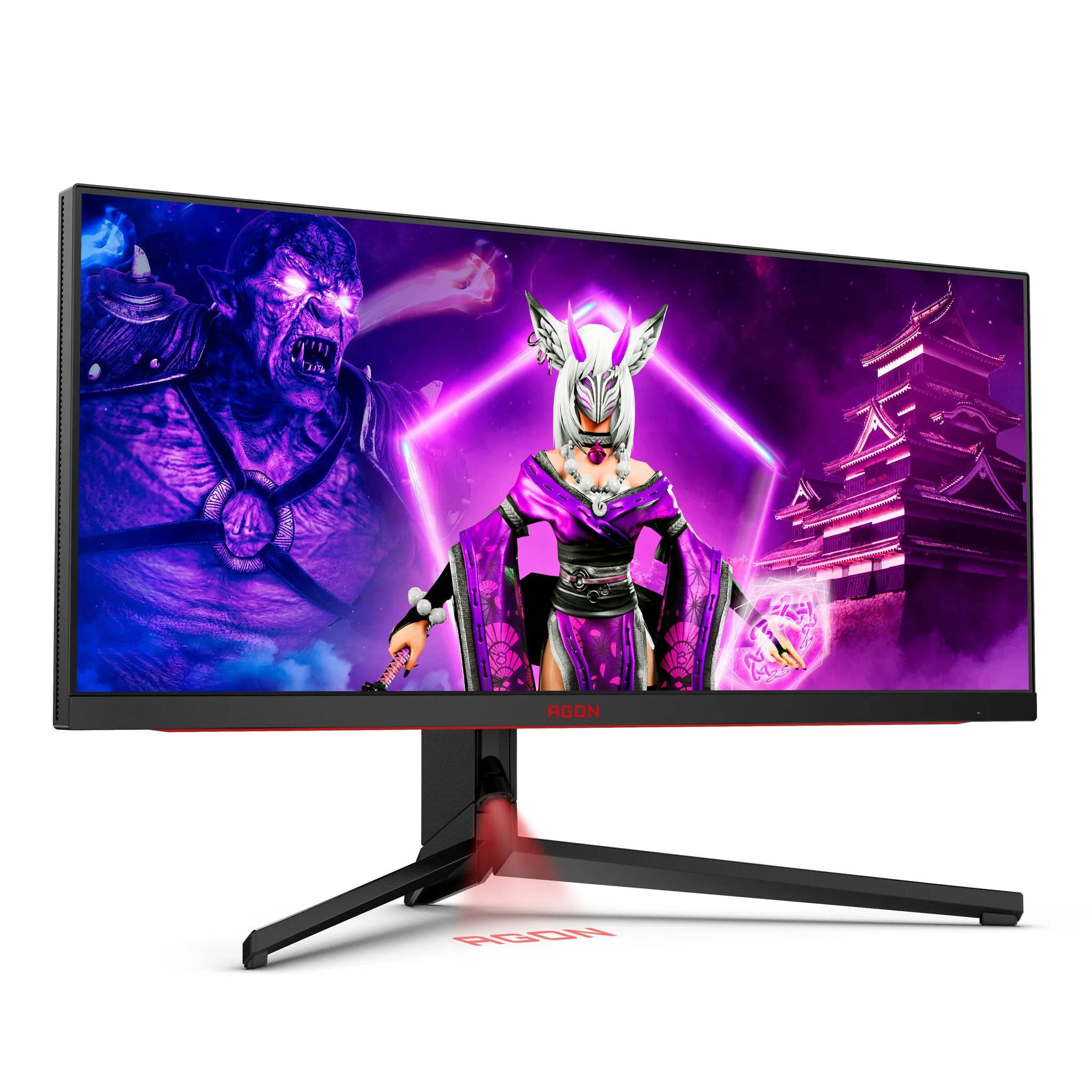 AOC AGON PRO AG344UXM 34" Gaming Monitor- UltraWide QHD - 170Hz - 1ms- G-ync compatible - HDR 1000 - Mini LED- Height Adjustable