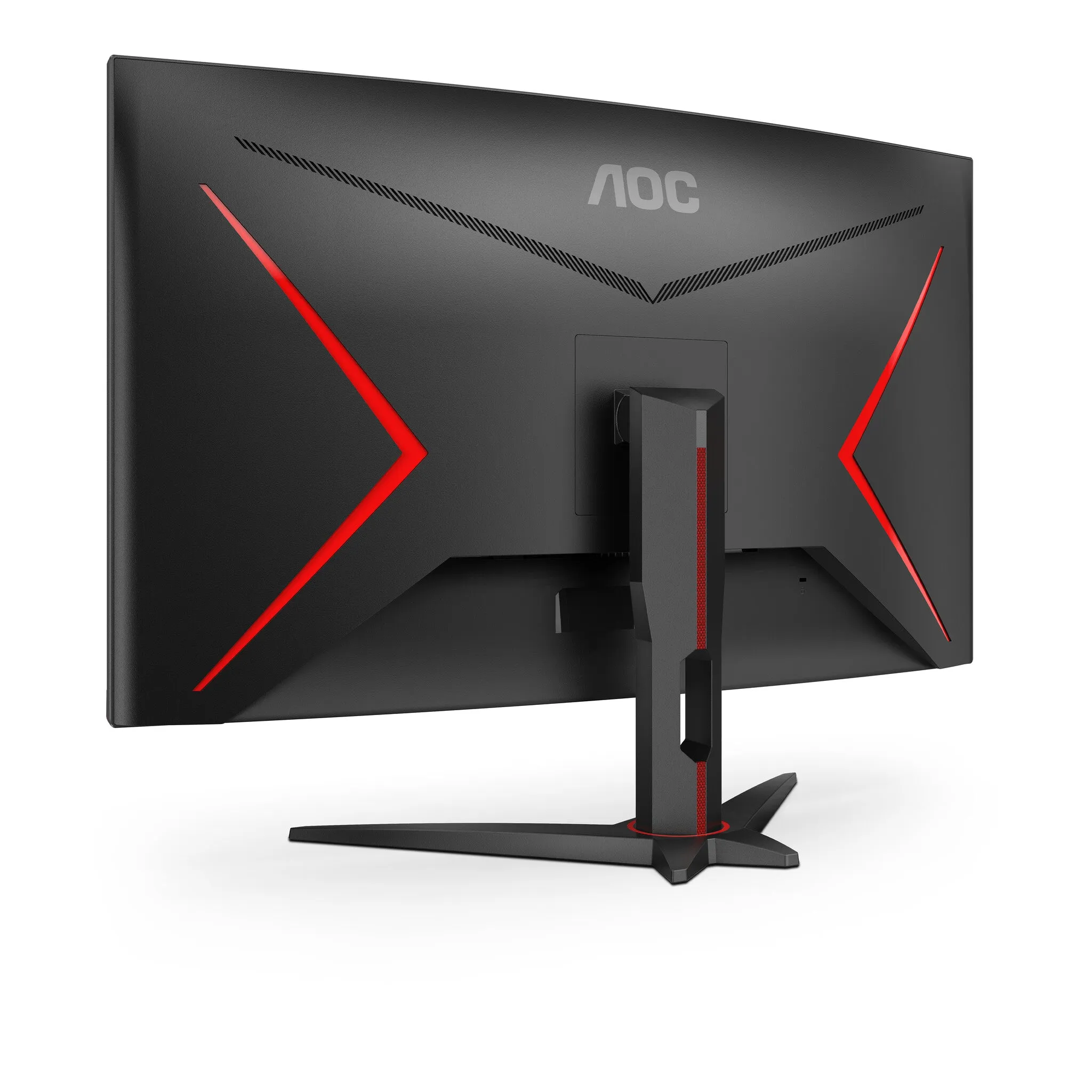AOC G2 C32G2AE/BK LED display 80 cm (31.5") 1920 x 1080 pixels Full HD Black, Red