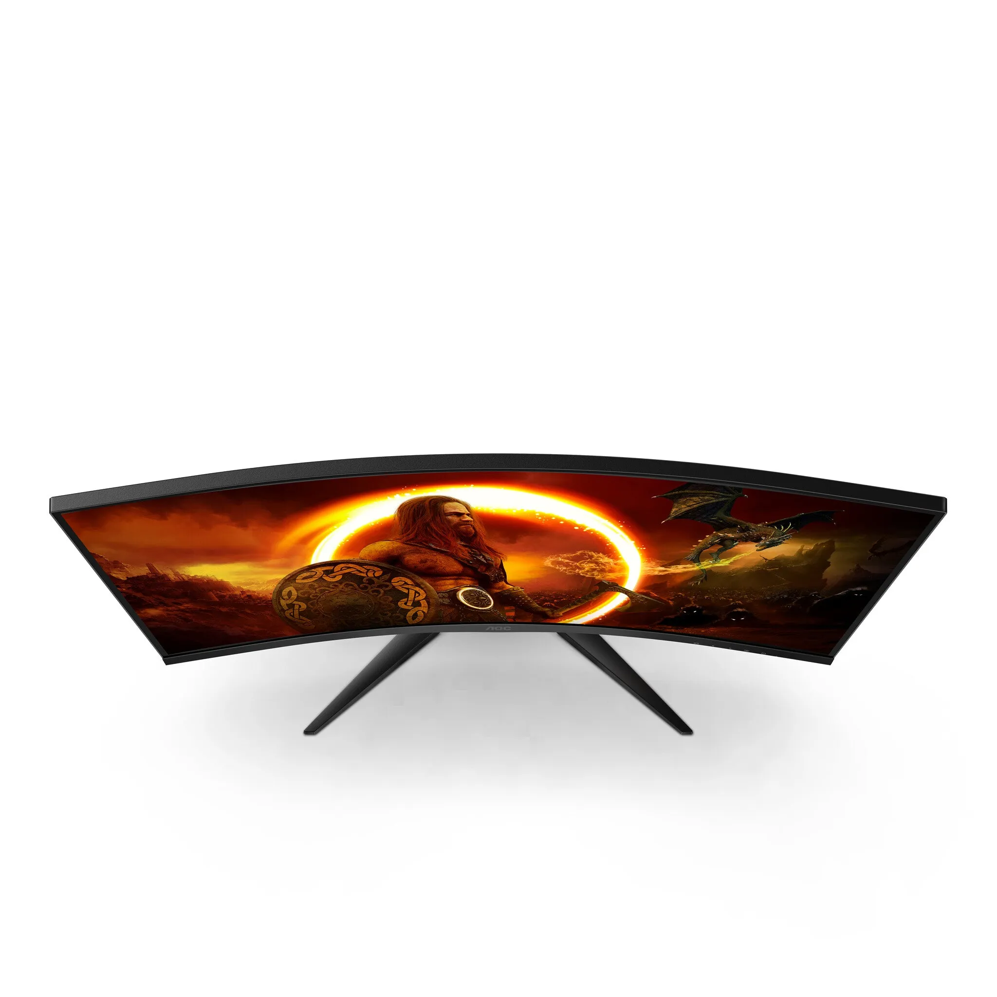 AOC G2 CQ32G2SE/BK 31.5" QHD Curved Gaming Monitor, VA, 165hz, 1ms, FreeSync Premium, Speakers