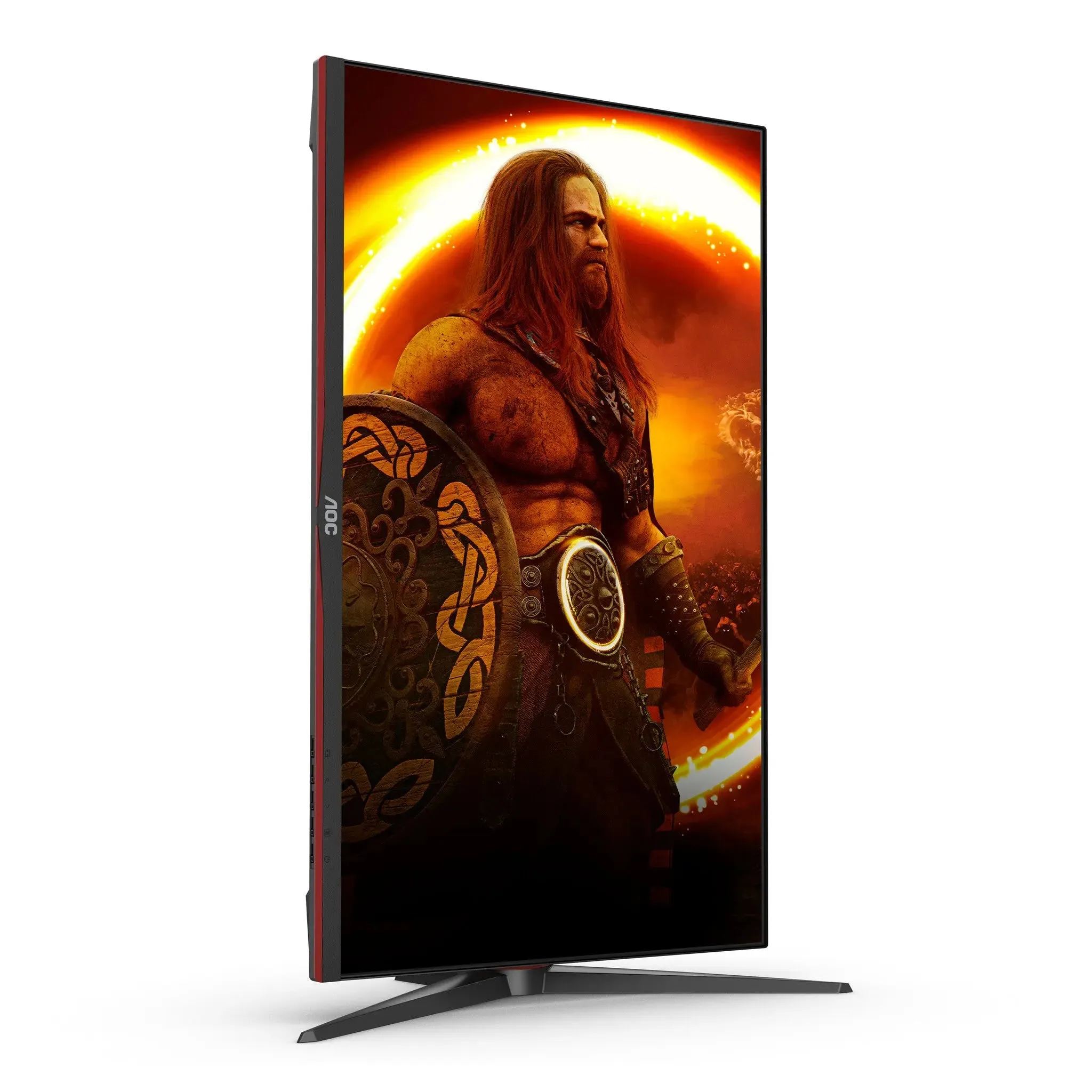 AOC G2 U28G2XU2/BK 28"  4K Ultra HD Gaming Monitor, IPS, 144Hz, 1ms, HDMI 2.1, FreeSync, Height Adjustable