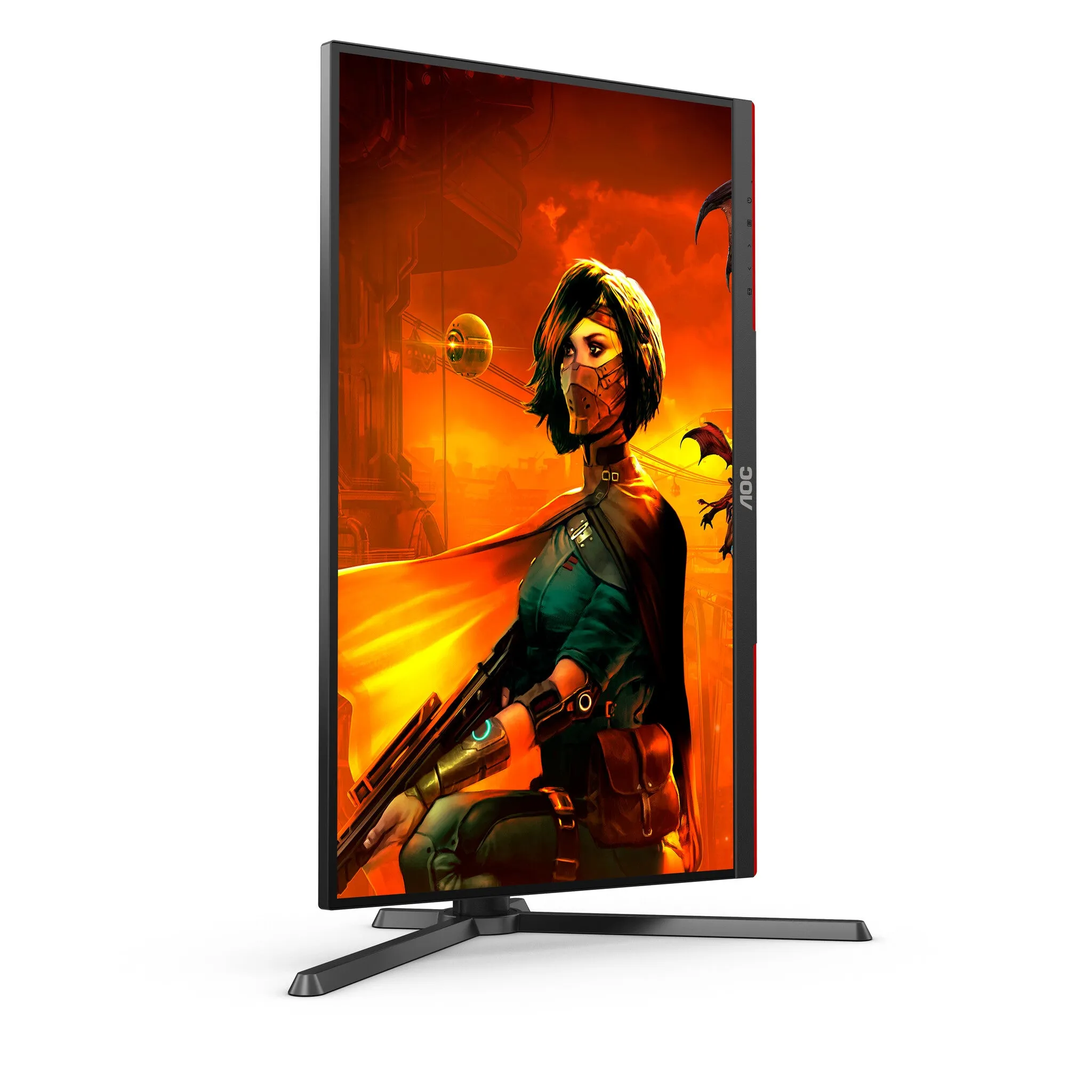AOC G3 U27G3X/BK 27" 4K UHD Gaming Monitor - 165Hz - 1ms - GSync Compatible - Height Adjustable