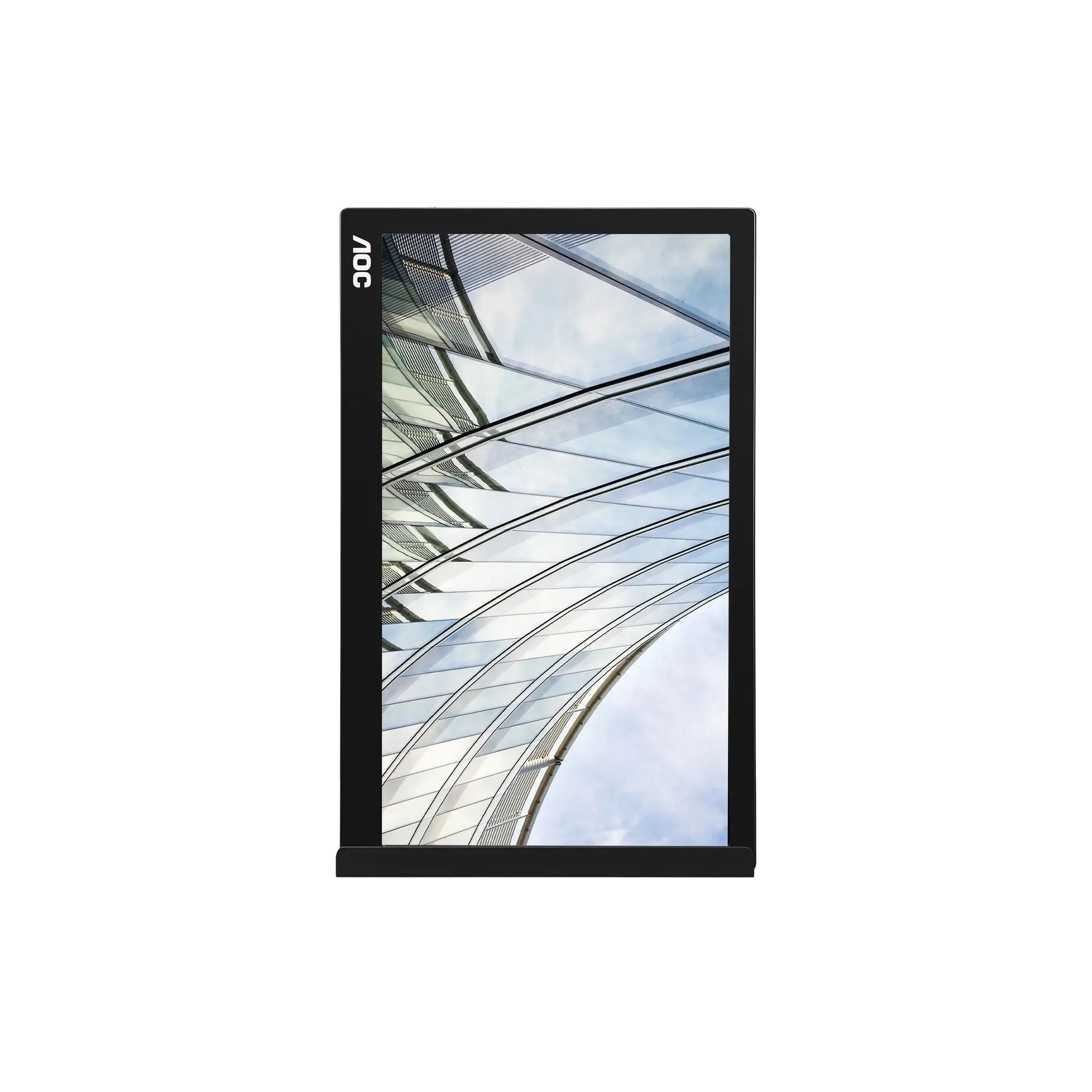 AOC I1601FWUX 15.6" Portable Monitor - Full HD USB-C Powered-  IPS Display with Smart Cover