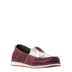 Ariat Ladies Cruiser Graphic Wine Shoes 10044533 Ariat Ladies Cruiser Graphic Wine Shoes 10044533