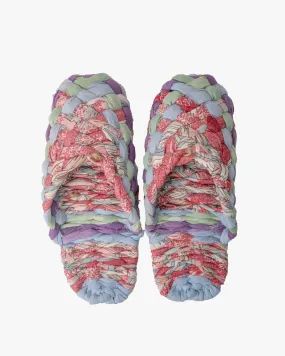 Assorted Matsunoya Hand Woven Slippers Multi Color Red, Blue, Green, and White (M/L) Assorted Matsunoya Hand Woven Slippers Multi Color Red, Blue, Green, and White (M/L)