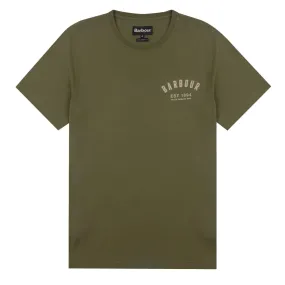 Barbour Preppy Tee Burnt Olive Barbour Preppy Tee Burnt Olive