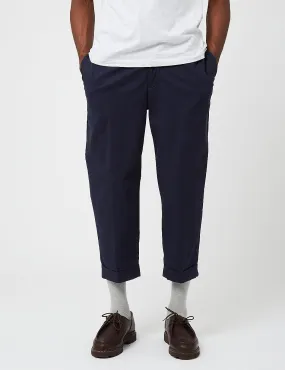 Beams Plus 2 Pleat Twill Pants - Dark Navy Blue Beams Plus 2 Pleat Twill Pants - Dark Navy Blue