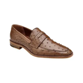 Belvedere Espada Ostrich Quill Penny Loafer Shoes Tabac Belvedere Espada Ostrich Quill Penny Loafer Shoes Tabac