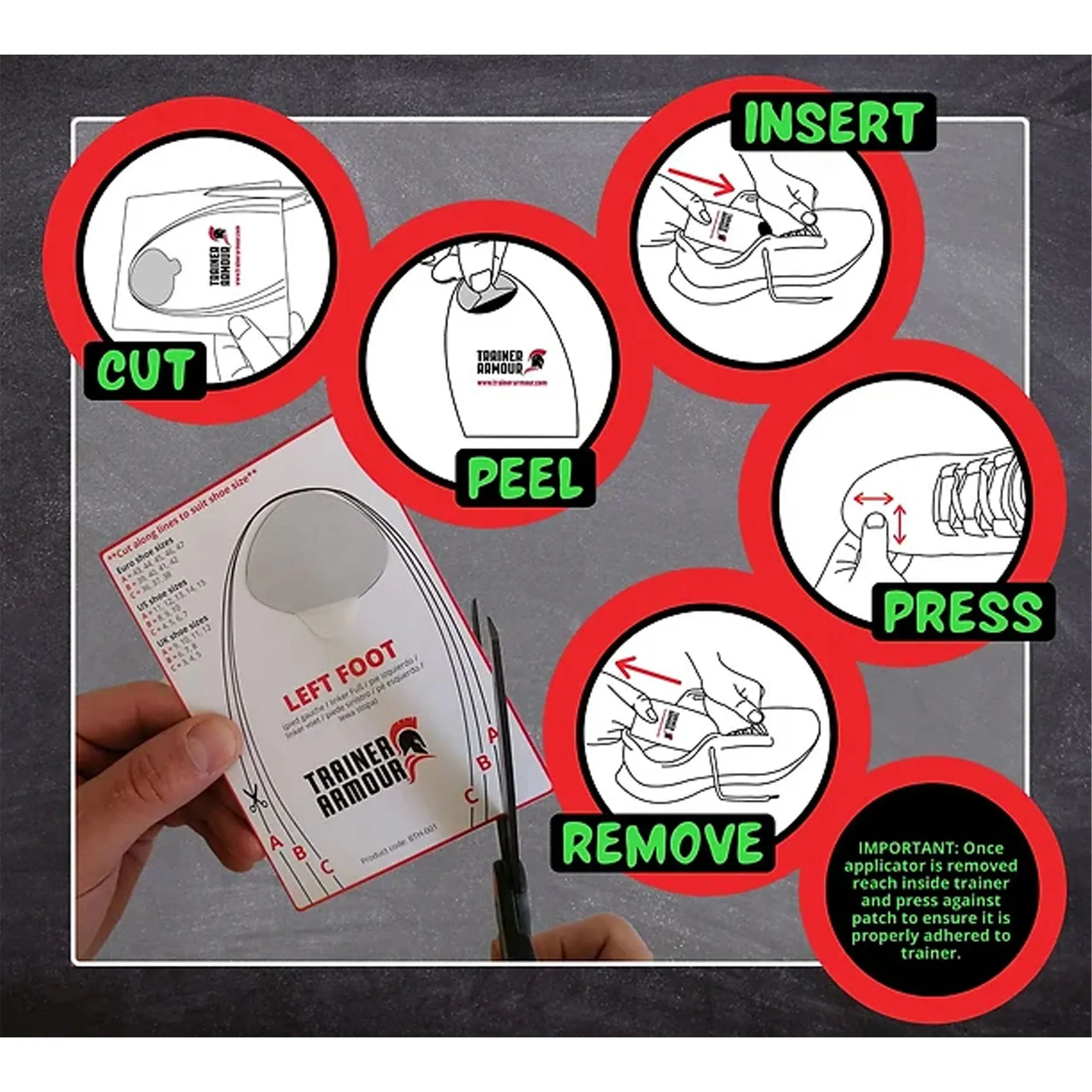 Big Toe Hole Preventer Patches