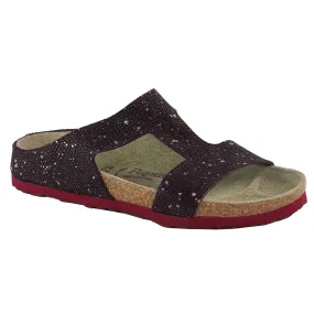 Birkenstock Papillio Charlize Suede Embossed Sliver Splashes Wine 38 N Birkenstock Papillio Charlize Suede Embossed Sliver Splashes Wine 38 N