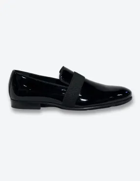 Black Patent Smoking Loafer Black Patent Smoking Loafer