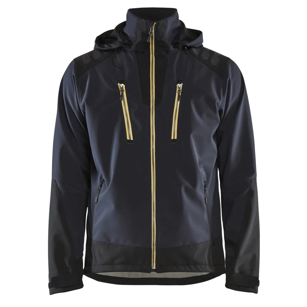 Blåkläder 4749 Stretch Hooded Softshell Jacket, wind and waterproof fabric