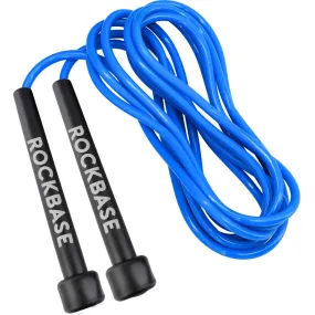 BLUE SKIPPING ROPE WITH ERGONOMIC HANDLES BLUE SKIPPING ROPE WITH ERGONOMIC HANDLES