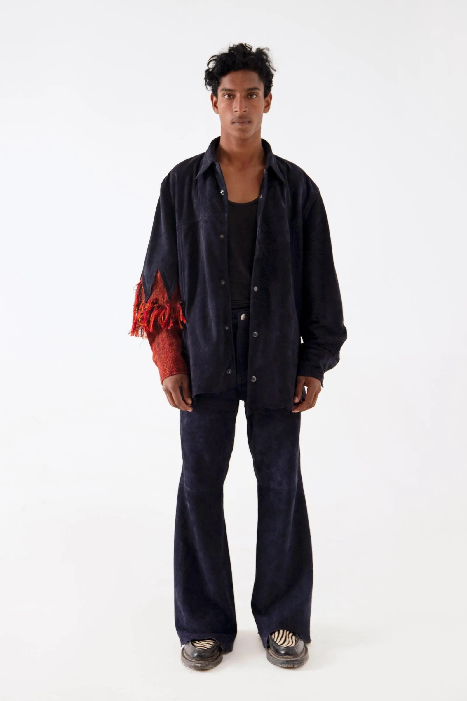 BLUE SUEDE SHIRT
