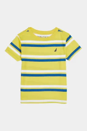 Boys Preppy Stripe T-Shirt Boys Preppy Stripe T-Shirt