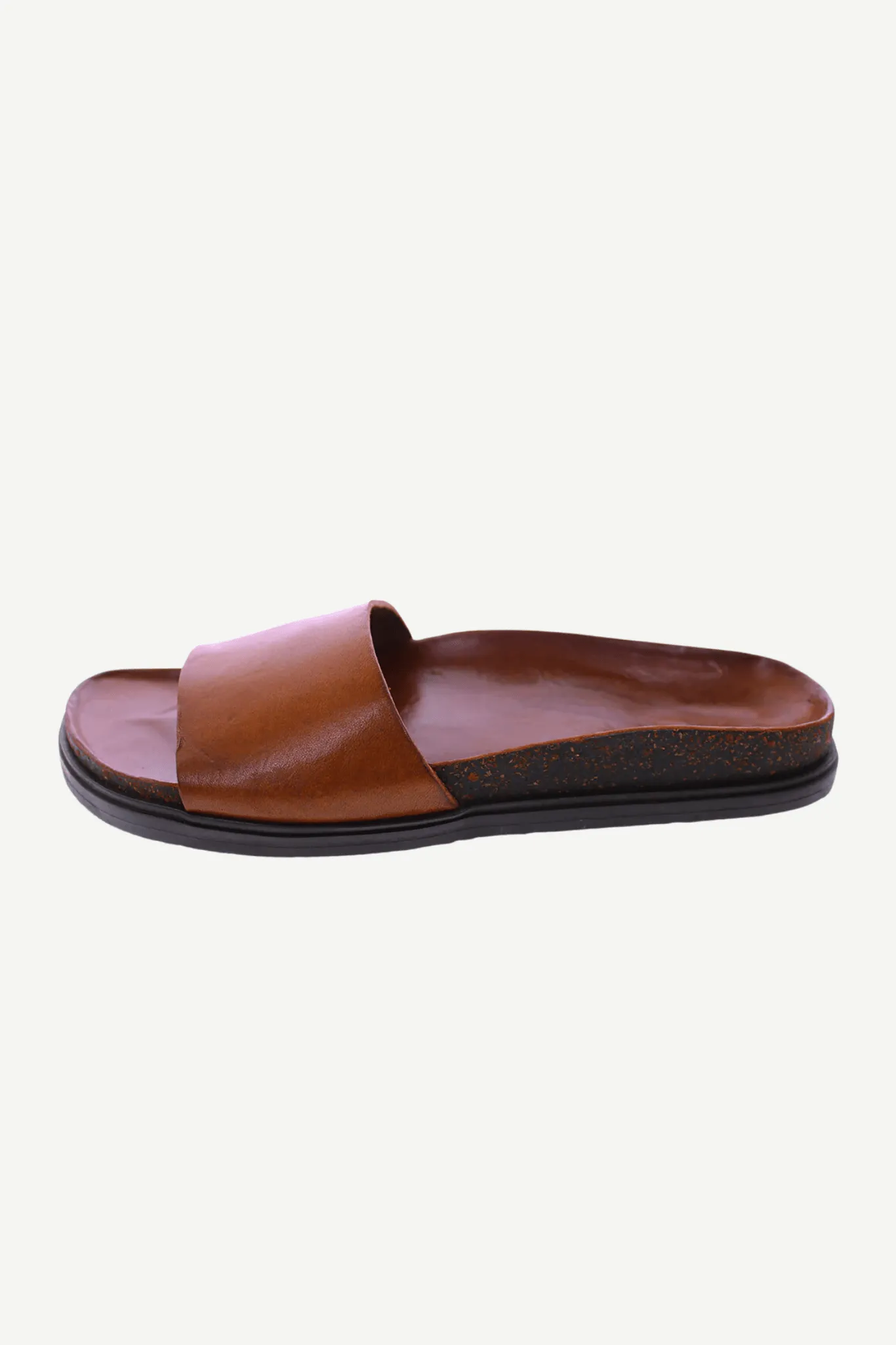 Brador Wide Strap Sandal - Wine