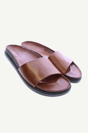 Brador Wide Strap Sandal - Wine Brador Wide Strap Sandal - Wine