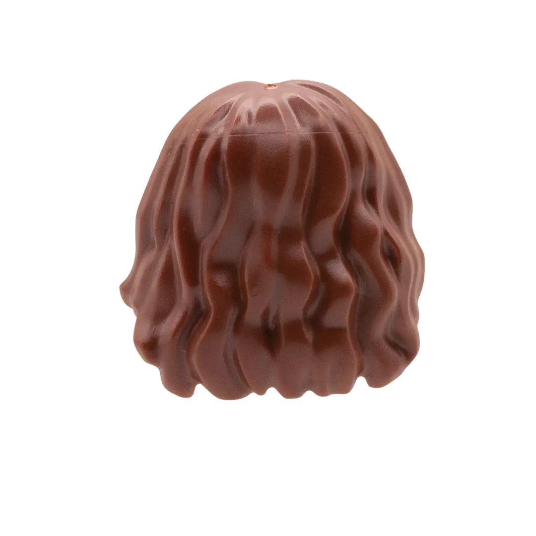 Brown Fringe Short Cropped - LEGO Minifigure Hair