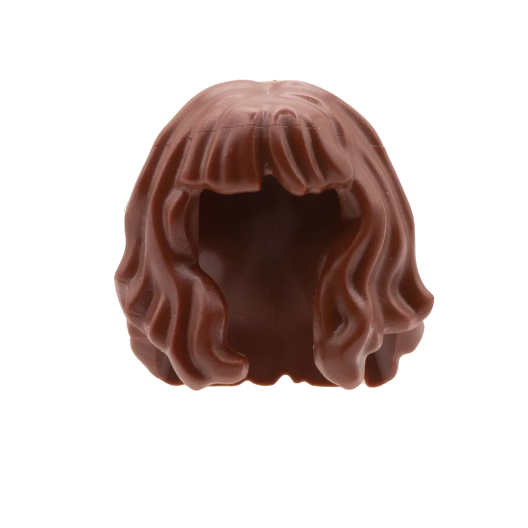 Brown Fringe Short Cropped - LEGO Minifigure Hair