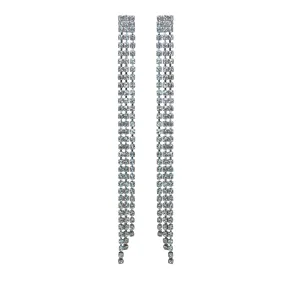 C Major Crystal Chain Earrings - Pair C Major Crystal Chain Earrings - Pair