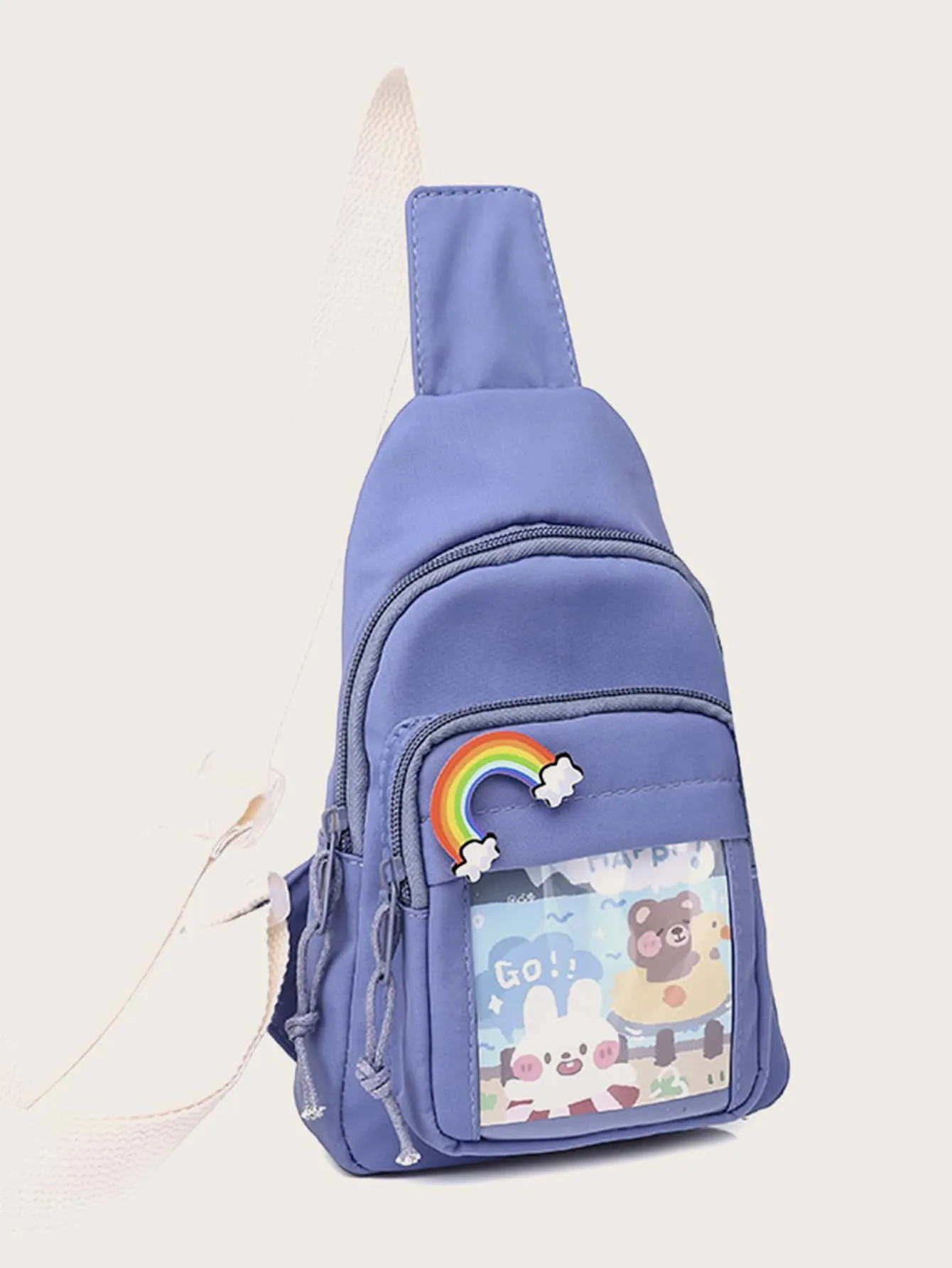 Cartoon Graphic Sling Bag