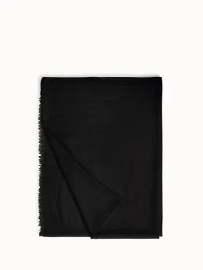 Cashmere Silk Scarf with Fringe Cashmere Silk Scarf with Fringe