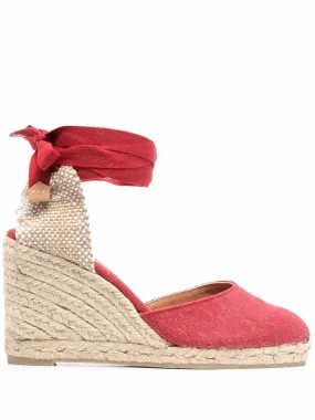 Castaner Women's Flat Shoes Red Castaner Women's Flat Shoes Red