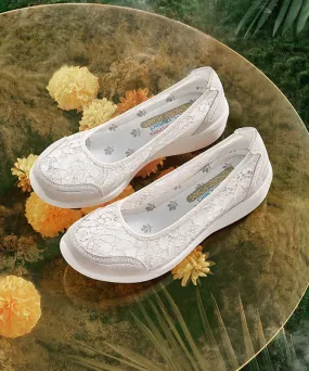 Casual Lace Wedge Heels White Women Splicing Suede Casual Lace Wedge Heels White Women Splicing Suede