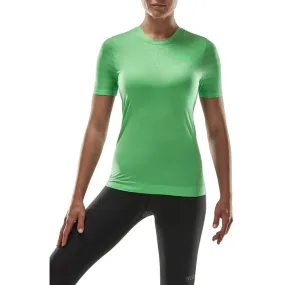 CEP Women's Run Ultralight Shirt Short Sleeve - Green CEP Women's Run Ultralight Shirt Short Sleeve - Green