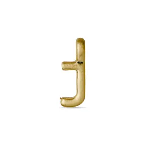 CHARM J pendant, gold-plated CHARM J pendant, gold-plated