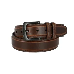 Columbia Men's Leather Double Loop Padded Belt Columbia Men's Leather Double Loop Padded Belt
