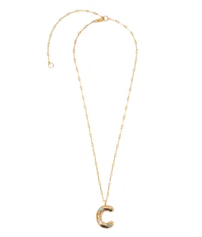 Confetti Letter “C” Necklace Confetti Letter “C” Necklace