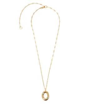 Confetti Letter “O” Necklace Confetti Letter “O” Necklace