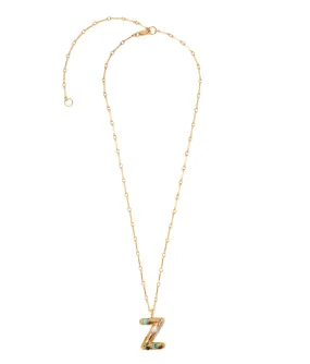 Confetti Letter “Z” Necklace Confetti Letter “Z” Necklace