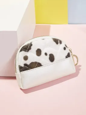 Cow Pattern Coin Case Cow Pattern Coin Case