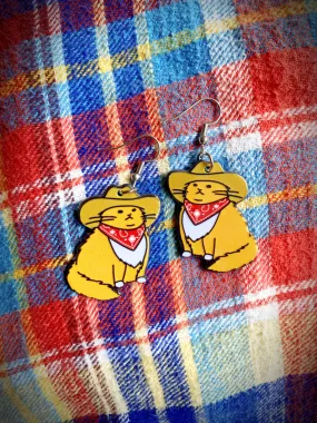 Cowboy Cat Dangles Cowboy Cat Dangles