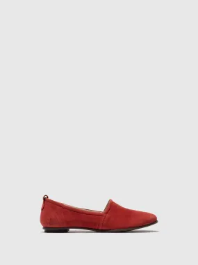 Crimson Round Toe Ballerinas Crimson Round Toe Ballerinas