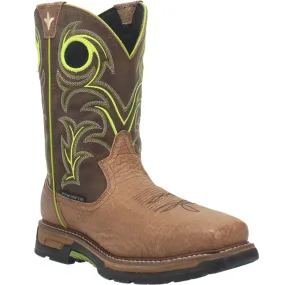 Dan Post Men's 11" Storms Eye Brown Composite Square Toe Work Boot Dan Post Men's 11" Storms Eye Brown Composite Square Toe Work Boot
