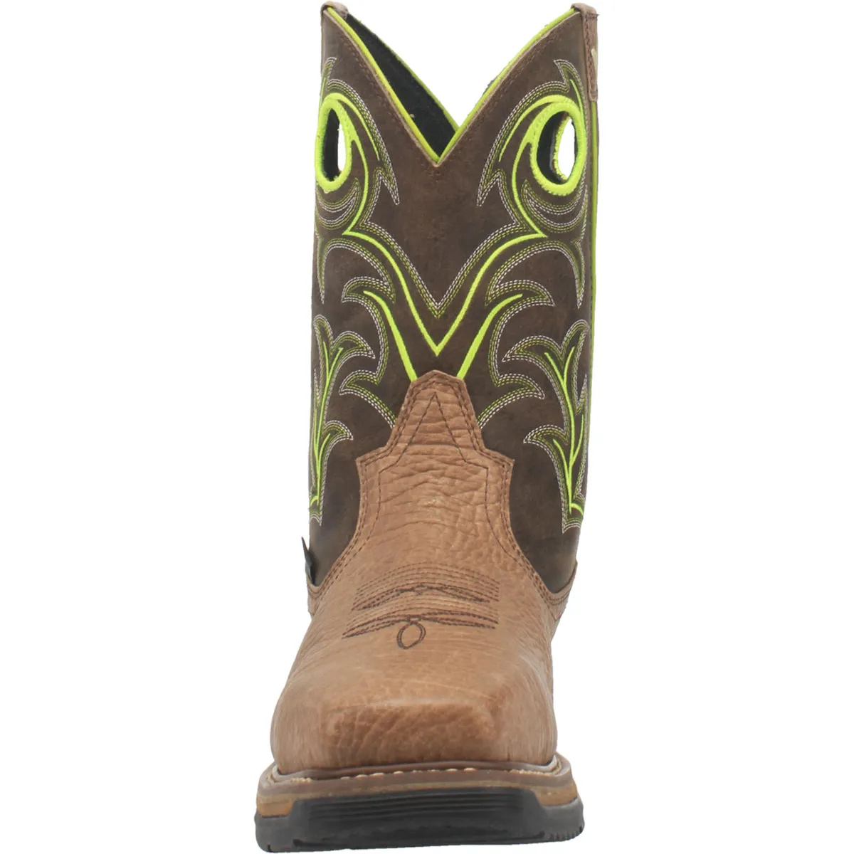Dan Post Men's 11" Storms Eye Brown Composite Square Toe Work Boot