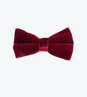 Dark Red Velvet Bow Tie Dark Red Velvet Bow Tie