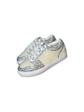 Diamonds and Pearls White Sneakers Diamonds and Pearls White Sneakers