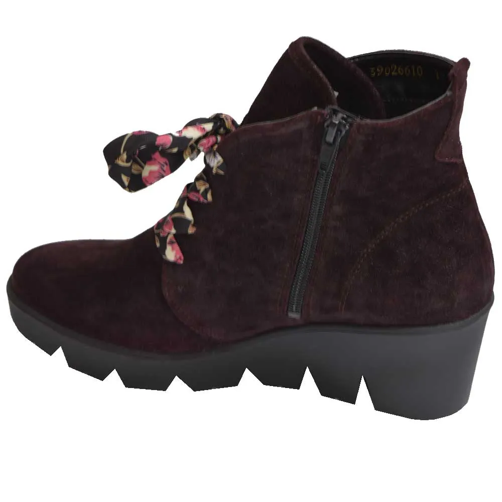 Effie/Hiki Lace Boot Wine